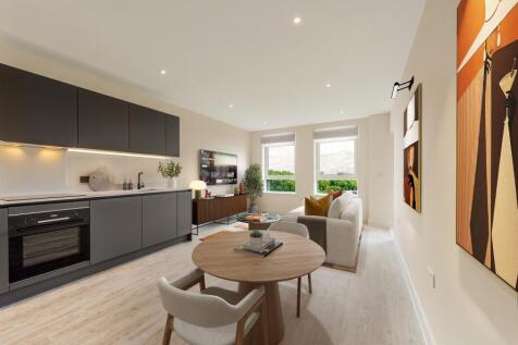 Apartment 68 Foxtail House, 1-Bed, Virtually Dressed, Kitchen, Dining Living