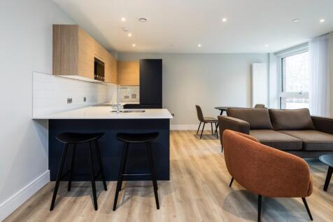 Open-plan kitchen