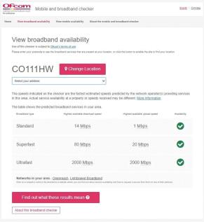 Broadband Check
