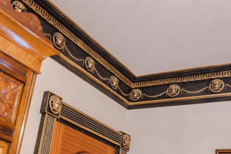 Master Bedroom Versace Cornice