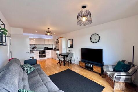 open plan lounge ...