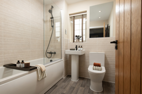 Aversley Grange - Show Home - Photography - The Eltham - Bathroom - June 2026