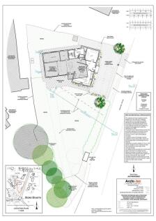 Proposed Site Plan-The Toppers, Bridge Road, Stoke
