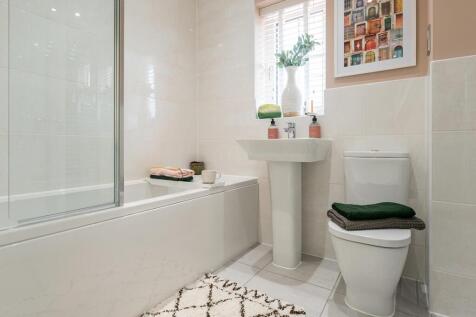 Personalise with a range of wall tile and flooring choices