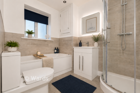 Staged Bathroom