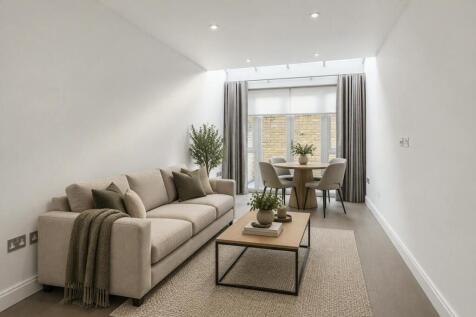 Virtually Staged Living Room