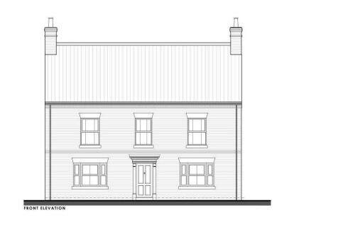 Plot 2 front elev...