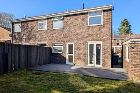 Rear of property