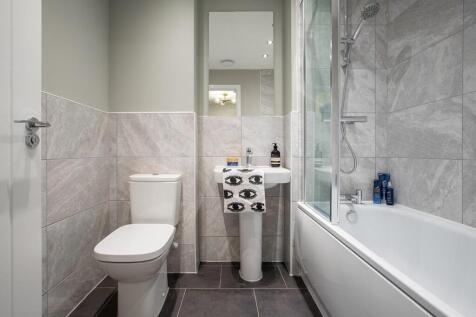 A good sized bathroom with high quality fixtures and fittings
