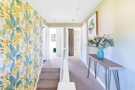 Bright and spacious landing flooded with natural light