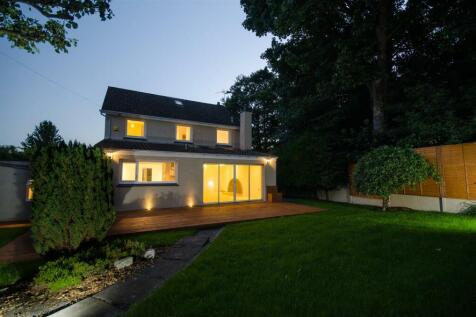 Rear Night View Milltimber, Aberdeen