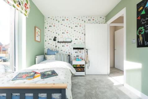 Bedroom 3 is ideal for little ones or use as a home office
