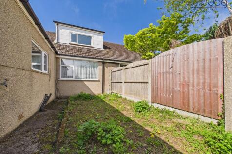 Private, well-established garden with lawn, patio seating and space to grow
