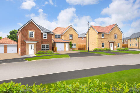Outside view of homes at Highgrove