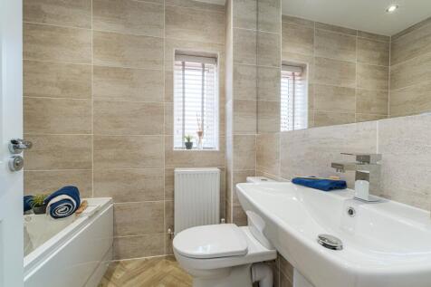 Interior view of the bathroom in our Kingsville home