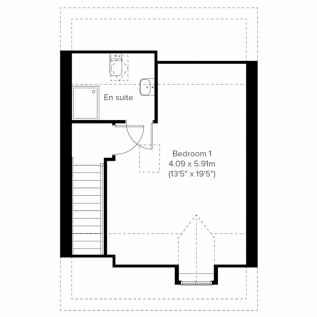 Second floor floorplan