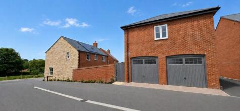 Plot 40 with its garage and workshop