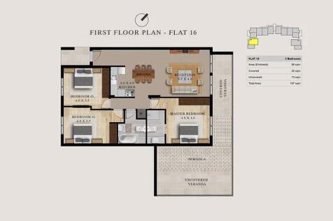 Apt 16 - Floor Plans