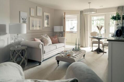 Show home living room