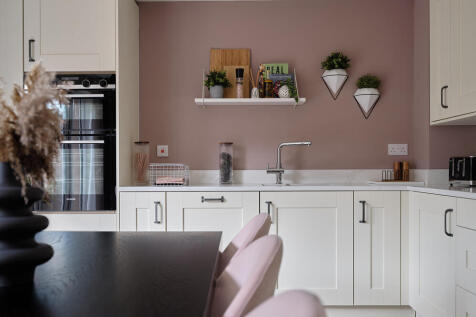 Interior of an interior designed kitchen