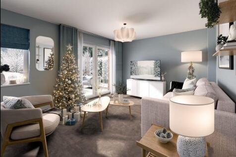 Festive living room