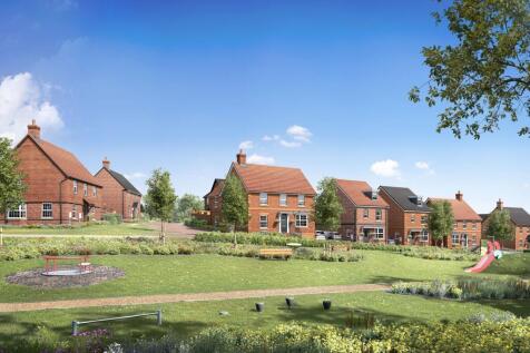 CGI Street Scene of Beauchamp Gate - Plot 26-42