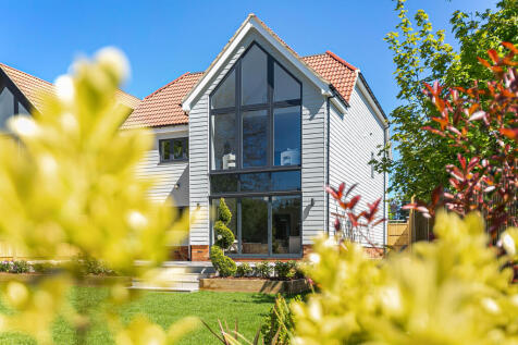 Rear of show home