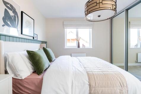 With plenty of room for bedroom furniture