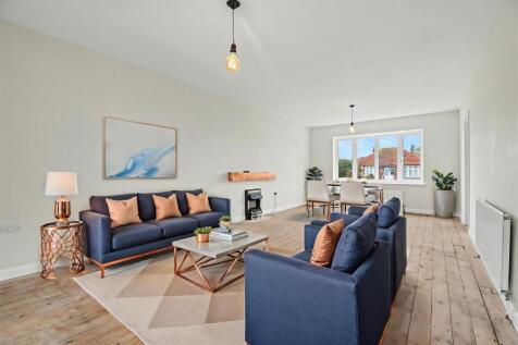 Living room (virtually staged)