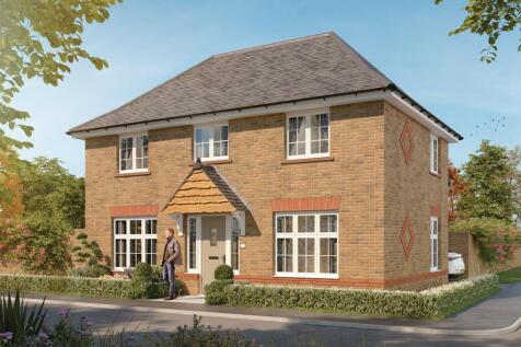 CGI with brick finish of the Amberley, a 3 bedroom house