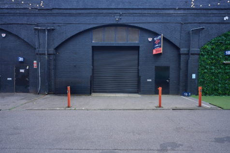 The front of an arch.