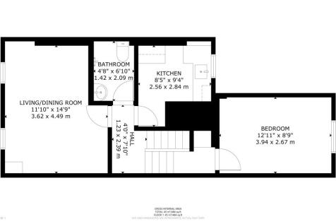 Flat B, 58 Leswin Road, Stoke Newington, London, N16 7NH