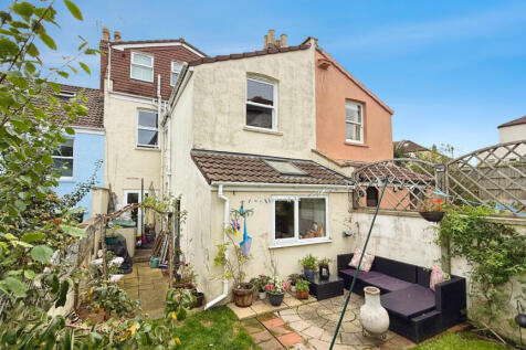 Rear of the property