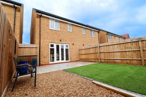 Rear of house