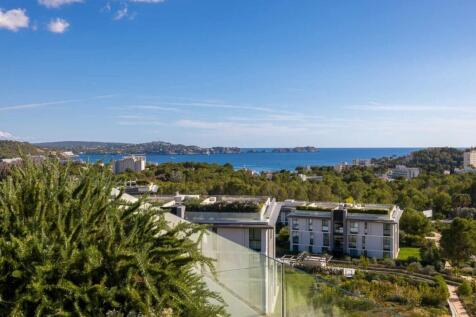 00-paguera-Exklusives Neubau-Penthouse mit Blick ueber die Malgrat Inseln-kaufen-dachterrasse