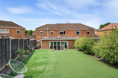 rear of property
