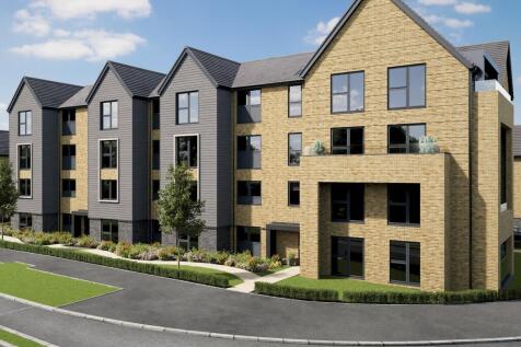 Illustrative image of the Orchid apartment block at Canalside