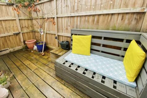 Rear to the property