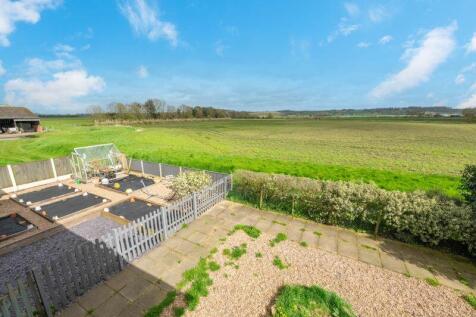Overhead view of rear/paddock land