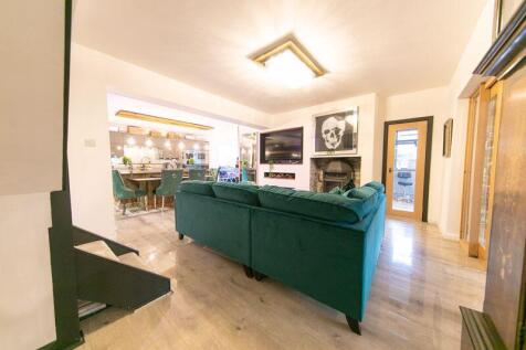 Open plan living area