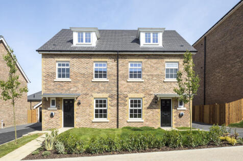 The Mill 4 bedroom semi detached home at The Mill in Maidstone brick elevation