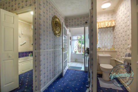 Entrance hallway with separate WC