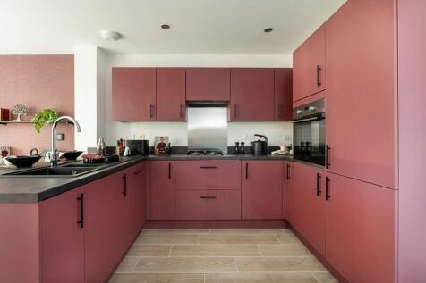 Kitchen with breakfast bar seating