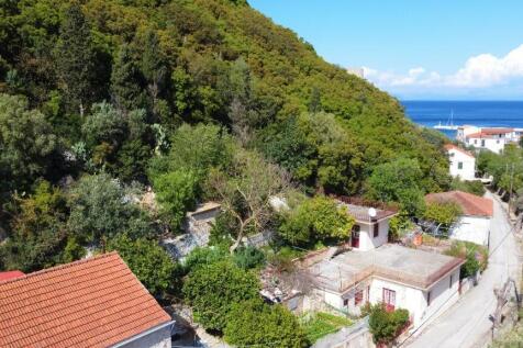 Aerial view of house
