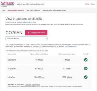 Broadband Check