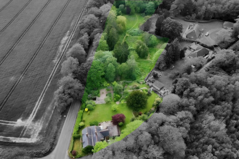 drone shot blacked out