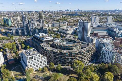 Apartment 402, 2 Wood Crescent, W12 7GJ Drone-4.jp