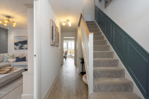 Hallway in the Meriden 4 bedroom home