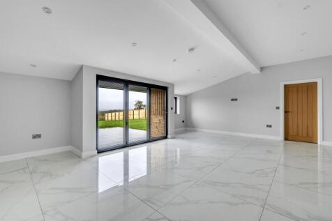 Kitchen, living, dining room