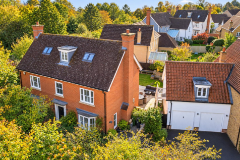 Autumn Aerial View of a Leafy Suburban Home.png